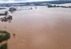 Brezilya’da sel felaketi: Baraj patladı