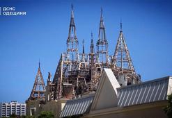 Ukrayna’daki ‘Harry Potter’ kalesi saldırısında ölen köpek için cenaze töreni düzenlendi