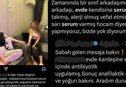 Kuaförde serum taktırıp acillik olan var