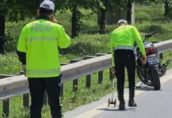 Basın Ekspres'te makas atan motosiklet bariyerlere çarptı: 1 ölü 1 yaralı