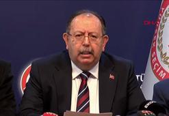 YSK Başkanı Yener'den yerel seçim kesin sonuçlarına ilişkin açıklama