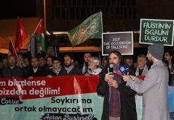 Filistin Dayanışma Platformu'ndan protesto