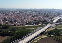 Halkalı-Kapıkule Hızlı Tren Hattı'nın Edirne'deki inşaatının haziranda bitmesi hedefleniyor