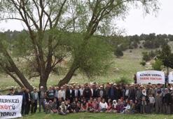 130 köylünün, meyve bahçelerine kömür ocağını önleme mücadelesi