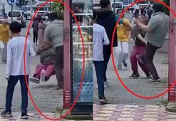 Büfe sahibi, ‘Burada bekleme’ dediği kız çocuğunu tekme- tokat dövdü