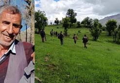 Şırnak'ta kayıp köylünün dağda çantası ve bastonu bulundu