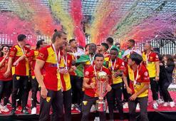 Göztepe kupasına kavuştu