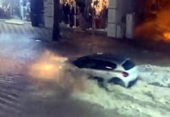 Tokat'ta sağanak; yollar göle döndü, su baskınları yaşandı