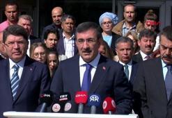 Cumhurbaşkanı Yardımcısı Yılmaz ve bakanlardan eğitimcilere şiddete tepki