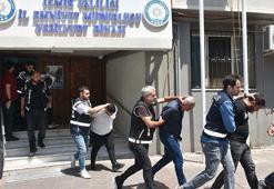 İzmir'de 'Zirek Kardeşler' ve 'Alabaylar' suç örgütlerine operasyona 21 tutuklama
