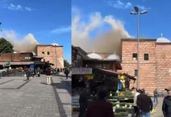 Mısır Çarşısı'ndaki 123 yıllık Pandeli Lokantası'nda yangın