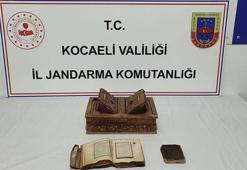 Kocaeli’de 14'üncü yüzyıla ait Kur’an-ı Kerim ele geçirildi