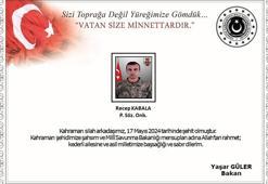 Pençe- Kaplan Operasyonu bölgesinde silah kazası sonucu 1 asker şehit oldu