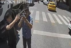 Üsküdar’da İETT otobüs şoförüne saldırı girişimi; otobüsün güvenlik kamera görüntüleri ortaya çıktı