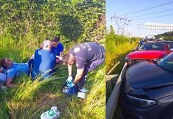 Eyüpsultan’da makas atarak çarptığı araçtaki yolcuyu silahla yaraladı