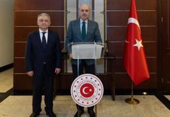 TBMM Başkanı Kurtulmuş, Astana Büyükelçiliği'ni ziyaret etti