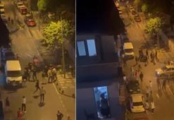 Bağcılar'da husumetli iki aile arasındaki kavgayı polis havaya ateş açarak ayırdı; 4 polis 1 bekçi yaralı