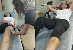 Sabah sporu yaparken başıboş köpeklerin saldırısında yaralandı