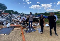 Edirne'de 'Tiny House' yıkımında arbede; gözaltılar var