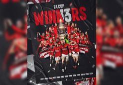 FA Cup'ta şampiyon Manchester United