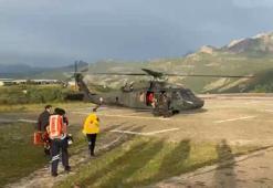 Tunceli’de kırsalda kayboldu, askeri helikopterle kurtarıldı