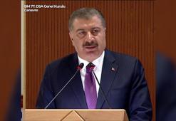 Sağlık Bakanı Koca’dan Cenevre’de Gazze vurgusu