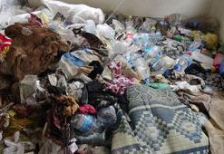 Mahkeme kararıyla çıkarabildiği kiracısı, daireyi çöp eve çevirmiş