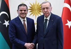Cumhurbaşkanı Erdoğan, Libya Başbakanı Dibeybe ile görüştü