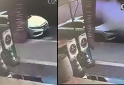 Küçükçekmece'de 3 katlı bina çöktü: Araçların saniyelerle kurtulduğu anlar kamerada