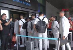 A Milli Futbol Takımı, İtalya'ya gitti