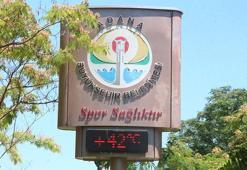 Adana’da termometreler 42 dereceyi gösterdi