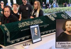 Aşk-ı Memnu'nun Şayeste'si oyuncu Fatma Karanfil son yolculuğuna uğurlandı