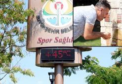 Adana’da termometreler 45 dereceyi gösterdi