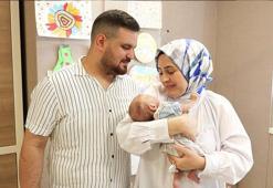 Bağırsakları dışarıda doğan Poyraz bebek, sağlığına kavuştu