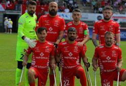 Ampute Milli Futbol Takımı, üst üste 3'üncü kez Avrupa şampiyonu
