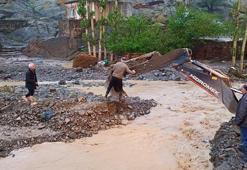 Van'da sağanak sele neden oldu; 52 hayvan öldü, 10 ev ile ahır hasar gördü