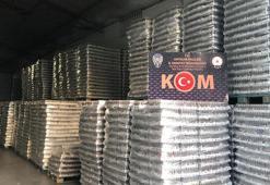 Cumhuriyet tarihinin en yüksek miktardaki kaçak içki operasyonu