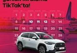 TikTak: Günlük araç kiralamada evrak, provizyon, findeks dönemini bitiriyoruz