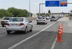 'Kilit kavşak' Kırıkkale'de, bayram yoğunluğu başladı
