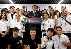 Beşiktaş Kulübü'nde geleneksel bayramlaşma töreni yapıldı