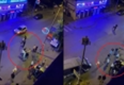 Esenler’de sopa ve demir çubuklu kavga kamerada