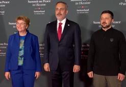 Bakan Fidan, Ukrayna Barış Konferansı için İşviçre'de