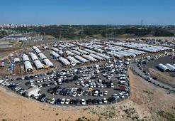 Kurban satış ve kesim alanları doldu taştı