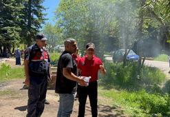 Kurban Bayramı’nda Uludağ'da piknikçilere jandarmadan yakın takip