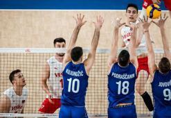 A Milli Erkek Voleybol Takımı, Sırbistan'a 3-1 mağlup oldu
