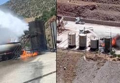 Batman'da petrol sahasında yangın; yakıt tankeri ve stok tankı kullanılamaz hale geldi