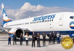 SunExpress, bu yıl da ‘Avrupa’nın En İyi Tatil Hava Yolu’ seçildi