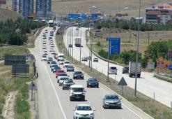 'Kilit kavşak' Kırıkkale'den bayram tatilinde 1 milyon 757 bin araç geçti
