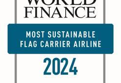 Türk Hava Yolları'na 'En Sürdürülebilir Bayrak Taşıyıcı Havayolu' ödülü
