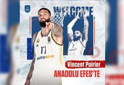 Fransız pivot Vincent Poirier, Anadolu Efes'te